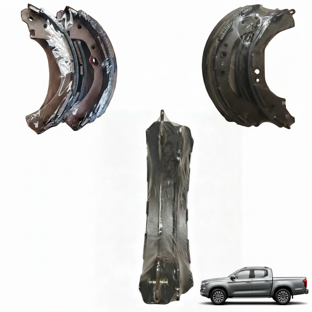 Rear Brake Shoes for Paladin, D23, Rich 6, and Navara