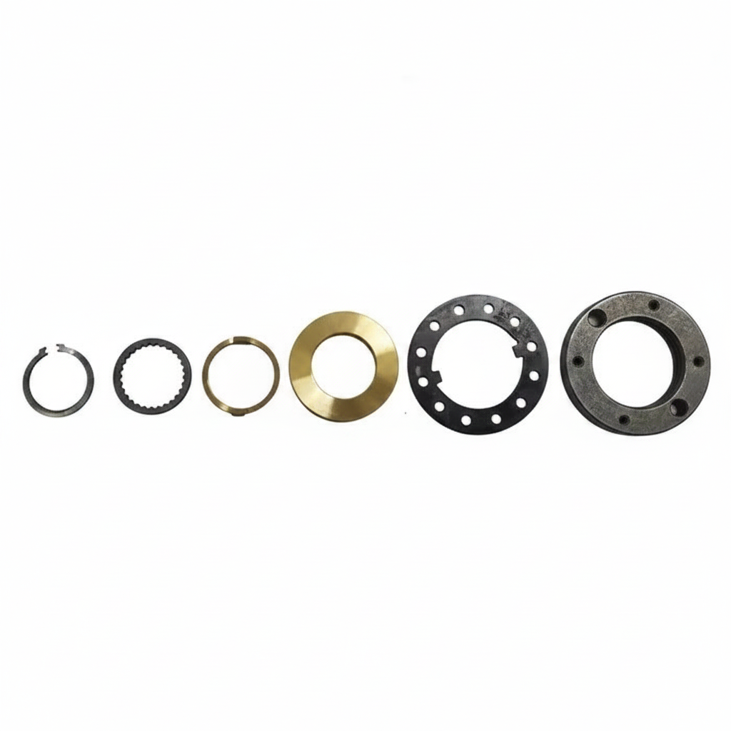 Auto part on white background