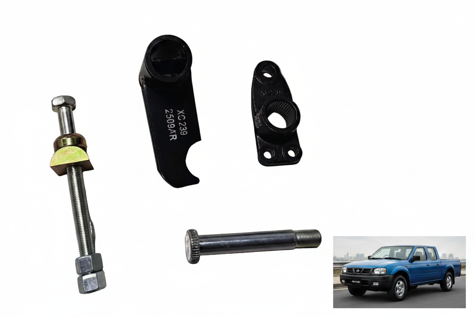 Paladin & D22 Pickup Truck Torsion Bar, Front/Rear Mounts & Adjustment Screw